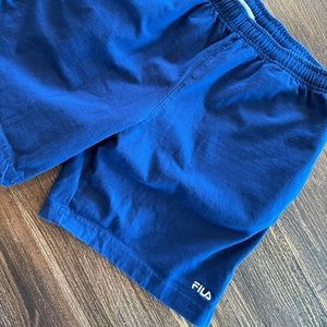Men’s Fila cotton gym shorts